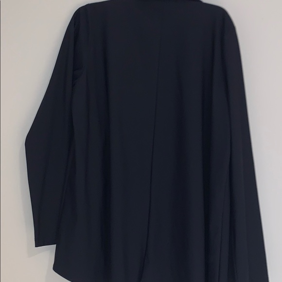 Navy Jacket with Zipper - Picture 3 of 3